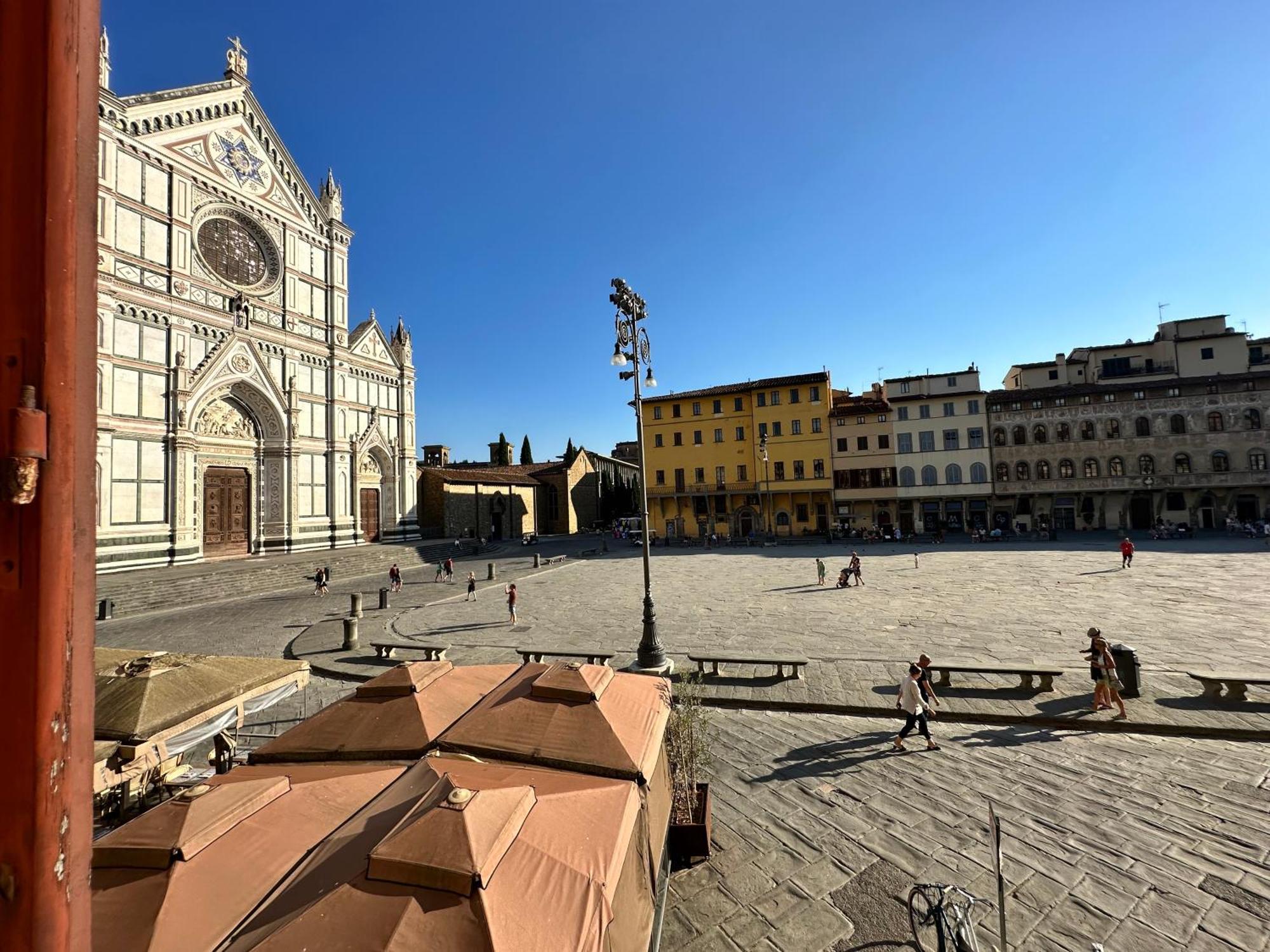 Apartamento Luxurious View On Santa Croce Florencia Exterior foto